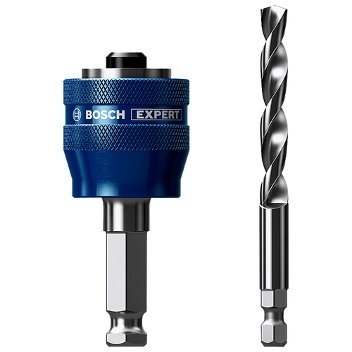 Adaptador para serra copo EXPERT PowerChange Plus HEX 11mm com broca HSS-G 7,1mm Bosch