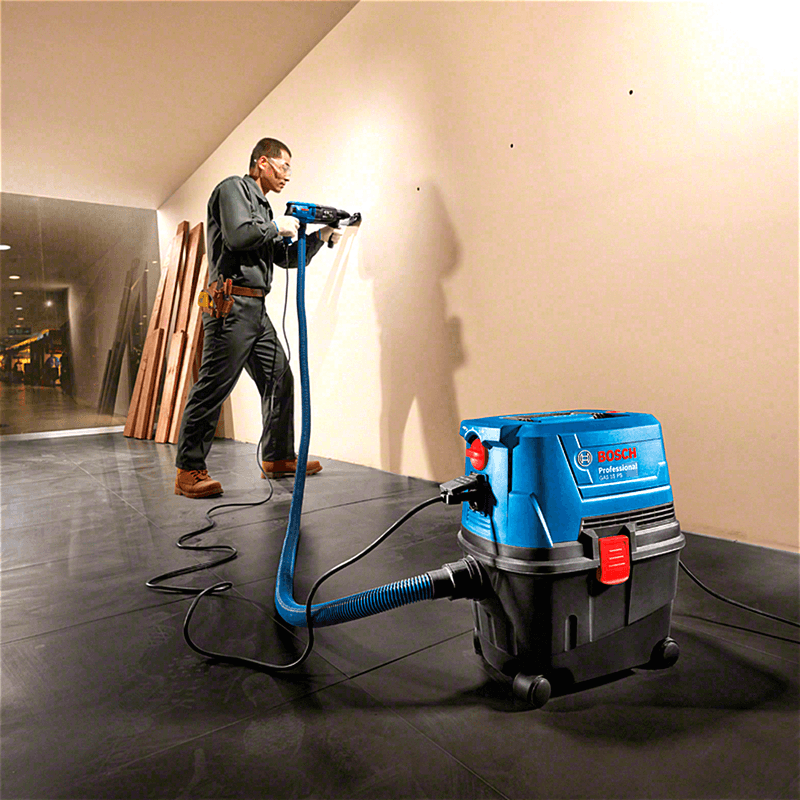 Aspirador de Pó Elétrico Profissional 220V GAS 15 OS 10L Bosch