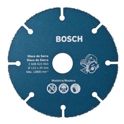 Disco de Serra Mármore Para Cortar Madeira 110 x 10mm Multiwheel Bosch