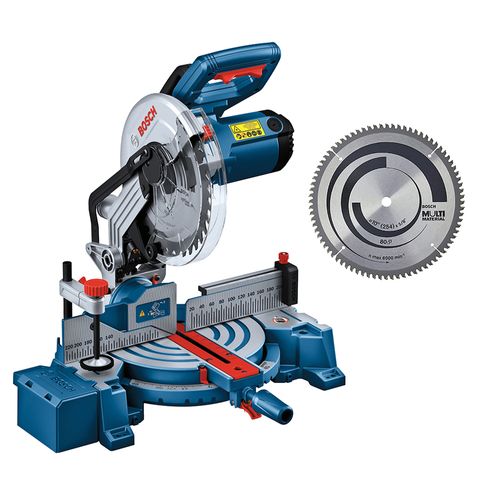 Serra meia esquadria 110V + Disco GCM 254 Bosch