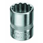 Soquete-Estriado-1-4-Pol.-6mm-D20-Gedore
