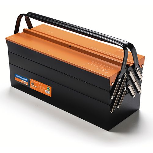 Caixa Sanfonada de Metal para Ferramentas 5 Gavetas 530X205X215MM 44952/000 Tramontina Pro