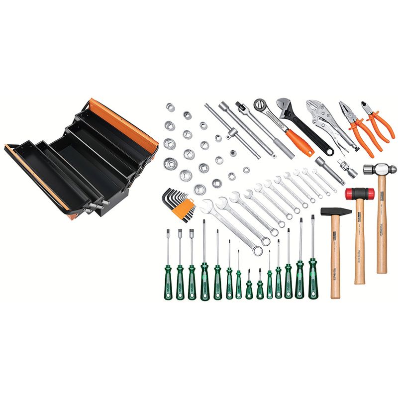 Caixa-Sanfonada-de-Metal-para-Ferramentas-5-Gavetas-com-65-Ferramentas-44952-065-Tramontina-Pro