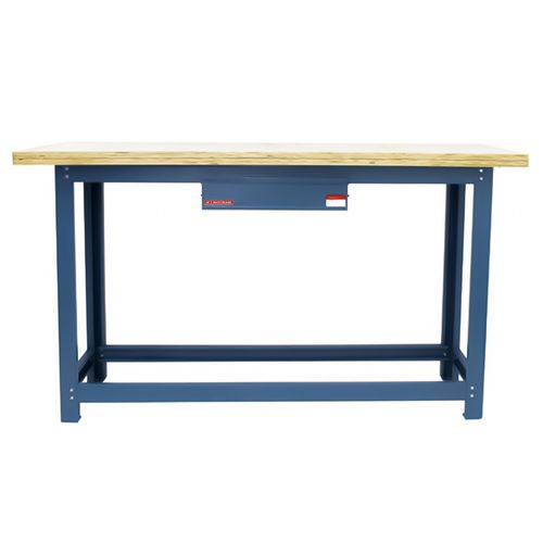 Bancada Desmontável com 1 Tampo de Compensado de Pinus 1500mm x 852mm com 1 Gaveta NB-2 NOCRAM/MARCON