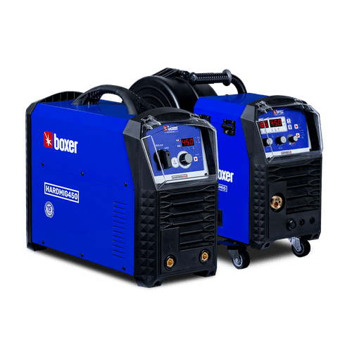Máquina solda MIG e MAG 450a HARDMIG 450 com cabeçote externo 220v 2005025 Boxer