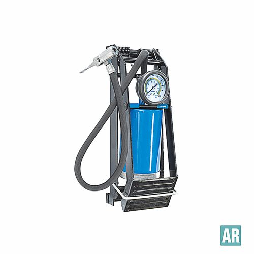 Bomba para Encher Pneus com Pedal 154 Lupus