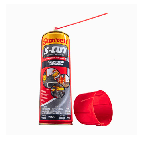 Fluido de Corte em Spray 300ML/190G S-CUT Starrett