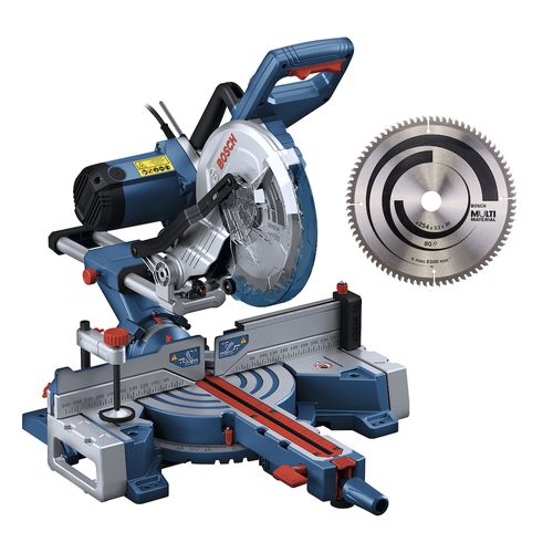 Serra Esquadrejadeira 10" GCM 254D - 1.800W - 127V com Extensor 0601B530D0 Bosch