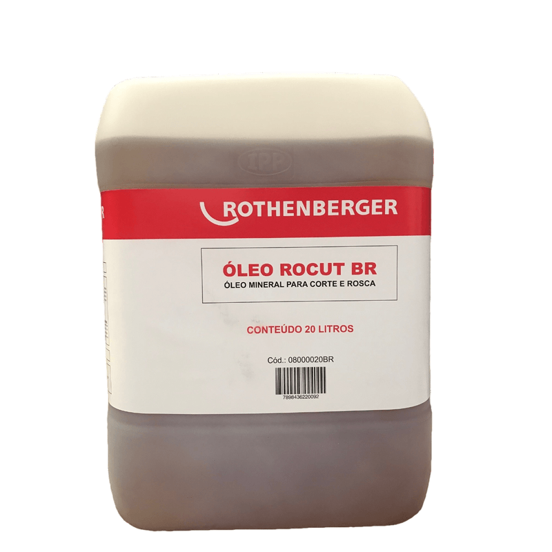 Oleo-Para-Rosquear-20L-Rocut-Br-Oleo-De-Corte-08000020BR-Rothenberger