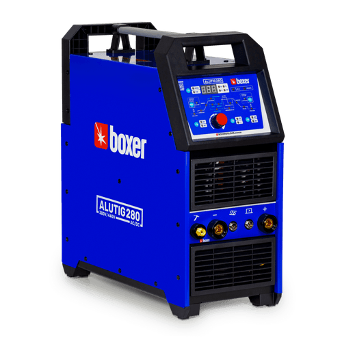 Inversora de solda TIG 280a ALUTIG 280 pulsada 380v e 440v 3005047 Boxer