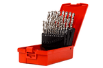 Jogo-de-Brocas-AR-mm-1.0-a-13mm-25pcs--A290---brocas-A114----Estojo-Plastico-A29025BR-Dormer