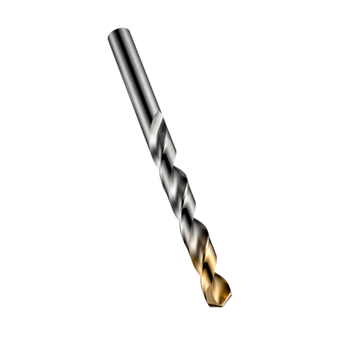 Broca AR HP DIN 338 Com TIN 4.76 x 52 x 86mm - 3/16" (A002) A0023/16 Dormer