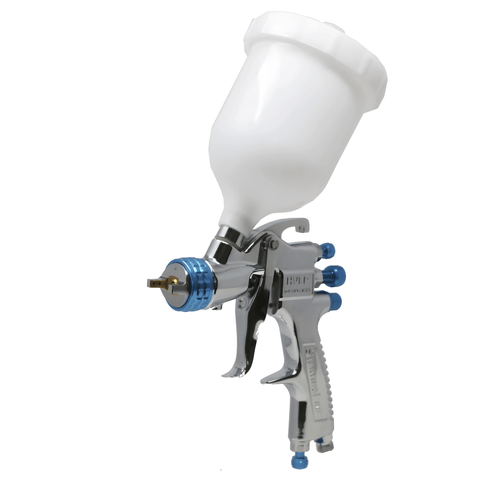 Pistola Para Pintura Gravidade Com Caneca de Plastico 1.3MM 600ML HVLP-Transtec Devilbiss SLG-510