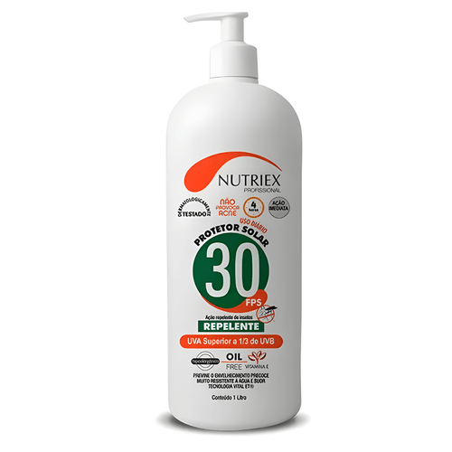 Protetor Solar com Repelente FPS 30 1.0 Litro Nutriex