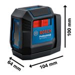 Nivel-a-Laser-Verde-12M-Suporte-Giratorio-GLL-12-22-G-Bosch