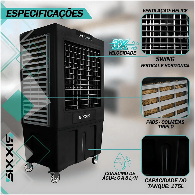 Climatizador-Industrial-220V-750W-SX200-TREND-Sixxis