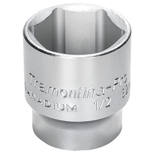Soquete Sextavado 1/2 Pol. 023 3/8 44832/102 Tramontina Pro