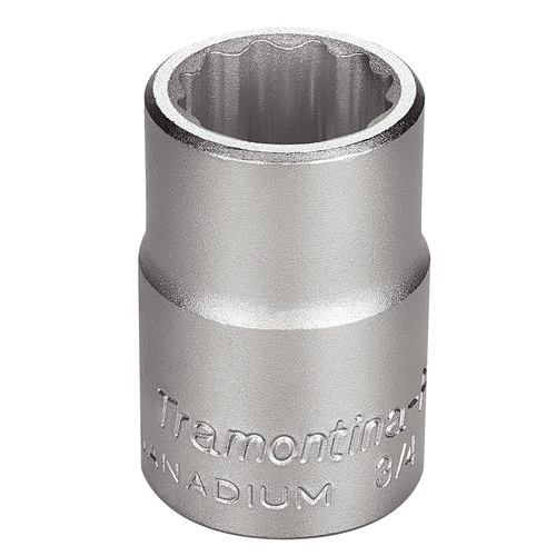 Soquete Estriado 3/4 Pol. 059 15/16 44854/102 Tramontina Pro
