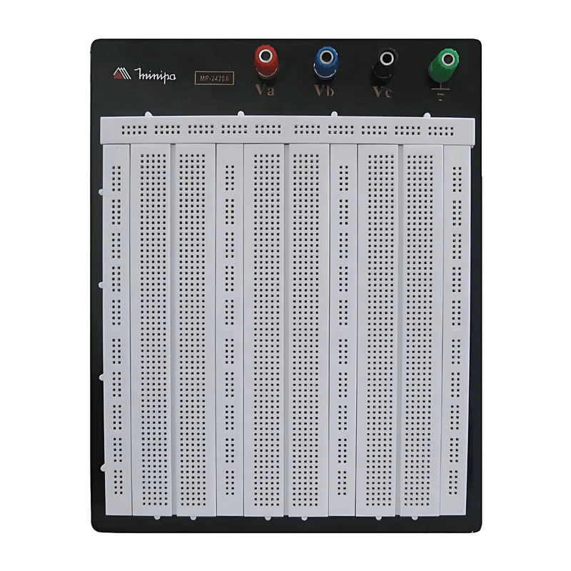 Protoboard-2420-Furos-Com-Base-MP-2420A-Minipa