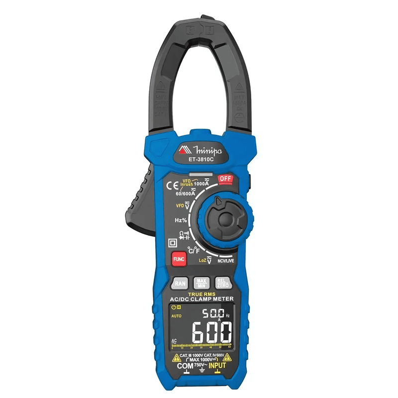 Alicate-Amperimetro-CAT-IV-600V-ET-3810C-Minipa-