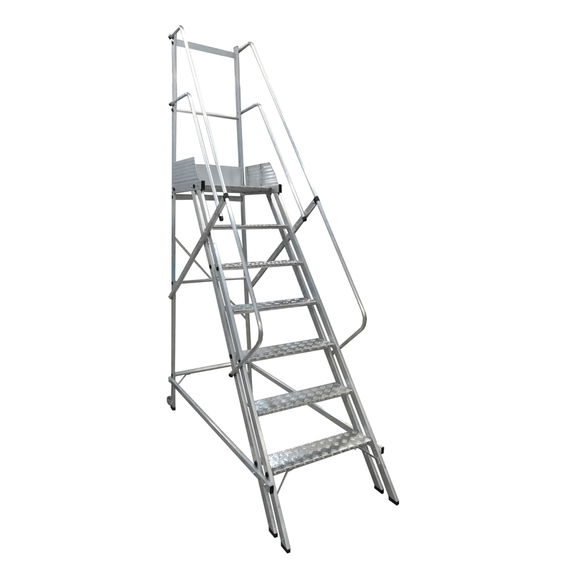 Escada-Plataforma-Trepadeira-NR-Aluminio-PLAT-NR-1750-Escaleve