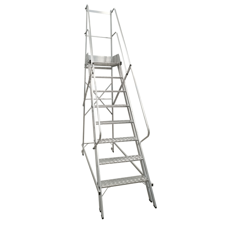 Escada-Plataforma-Trepadeira-NR-Aluminio-PLAT-NR-2000-Escaleve