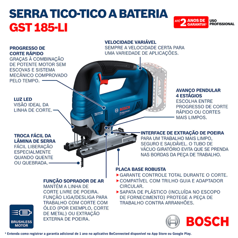 Serra-Tico-Tico-a-Bateria-SB-18V-sem-Bateria-e-sem-Carregador-GST-185-LI-Bosch
