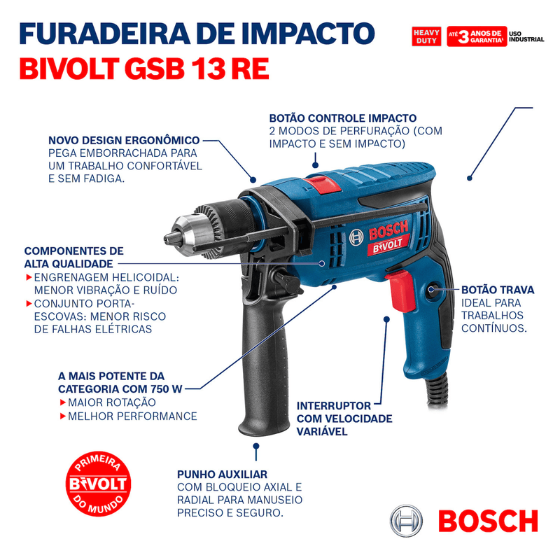 Furadeira-de-Impacto-Bivolt-750W-GSB-13-RE-Bosch