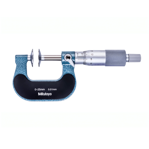 Micrômetro Externo Tipo Disco 0  25MM (0.01MM) 123-101 Mitutoyo
