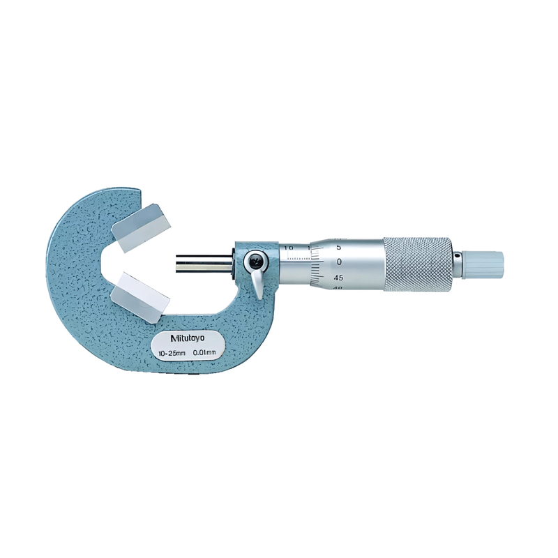 Micrometro-Externo-com-Batente-em-V-10-25MM-0.01MM--114-102-Mitutoyo