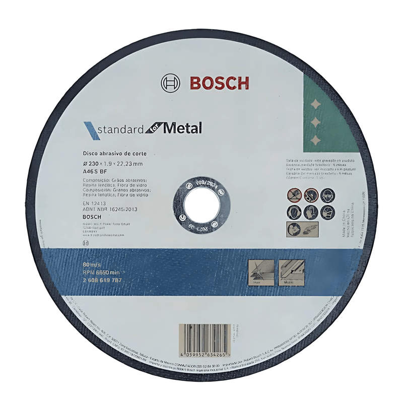 Disco Corte AcoInox 9 X 18 X 78 2608619740 Bosch.png