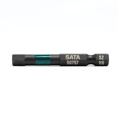Bits Hexagonal Allen 1/4" 50MM - 5.0MM ST59755 Sata