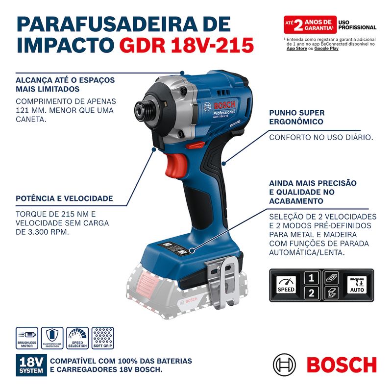Chave-De-Impacto-A-Bateria-1-4--GDR-18V-215-BIV-Sem-Bateria-e-Sem-Carregador-06019N20E5-Bosch