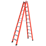 Escada de Fibra Extensiva 10 Degraus 3.00 Metros TAFD10 W Bertolo