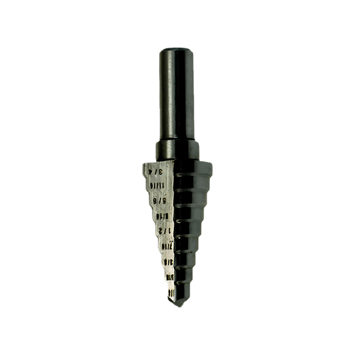 Broca ESCALONADA Para Chapas 6.0 A 20.0MM 1/4" A 3/4" DRILLCO 890A003 CLEVELAND