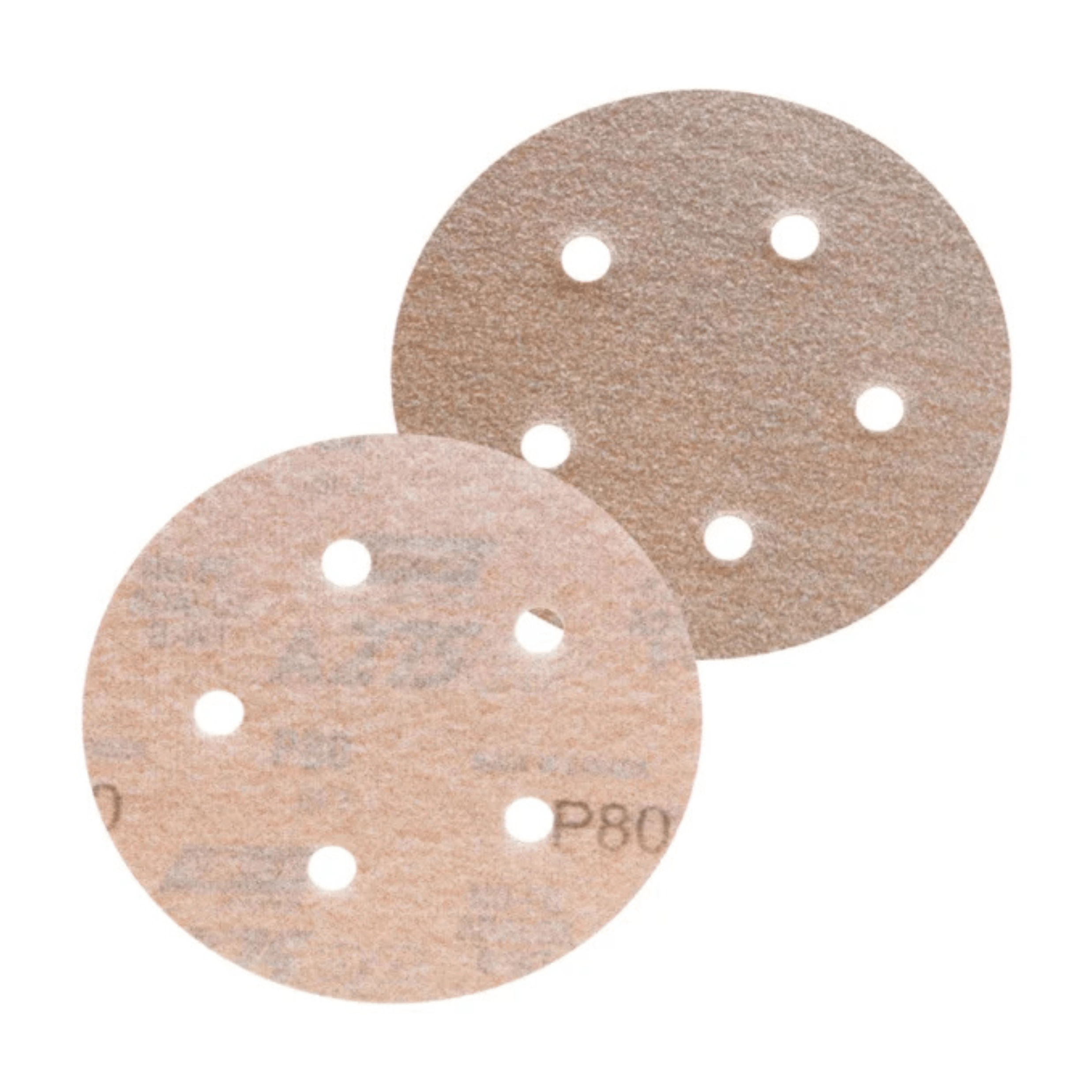 Disco De Lixa Pluma Speed Grip com 5 Furos 127MM 80 A-275 66261086360 Norton
