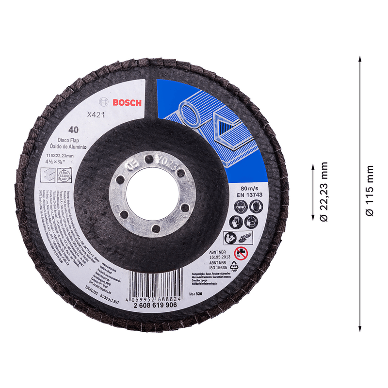 Disco-Flap-oxido-de-aluminio-115MM-40-Fibra-X421-Bosch--1-
