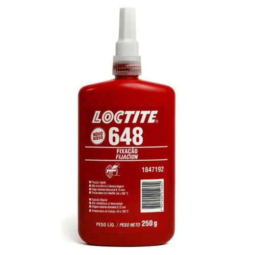 Adesivo Anaeróbico Fixação 648 250G 1847192 Loctite