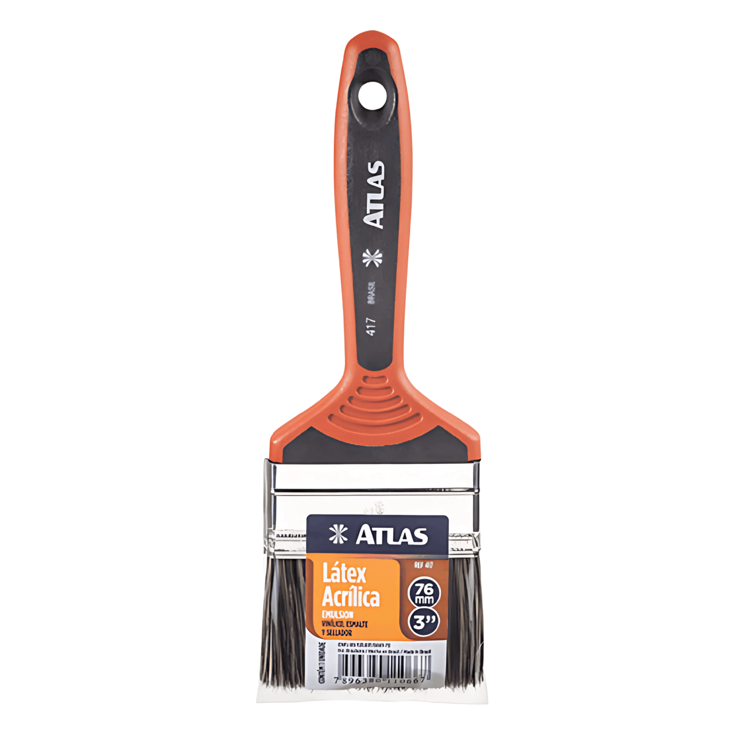 Trincha Dupla Cerda Gris 300 3" 417/7 Atlas