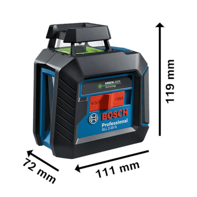 Nivel-Laser-Linear-GLL-2-20-Linha-Verde-Recarregavel-Bosch--6-