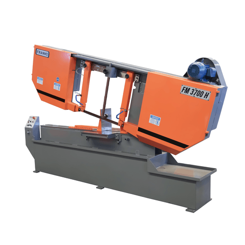Máquina Serra Fita Horizontal FM-3700HM Com Morsa Hidráulica Com NR12 Franho