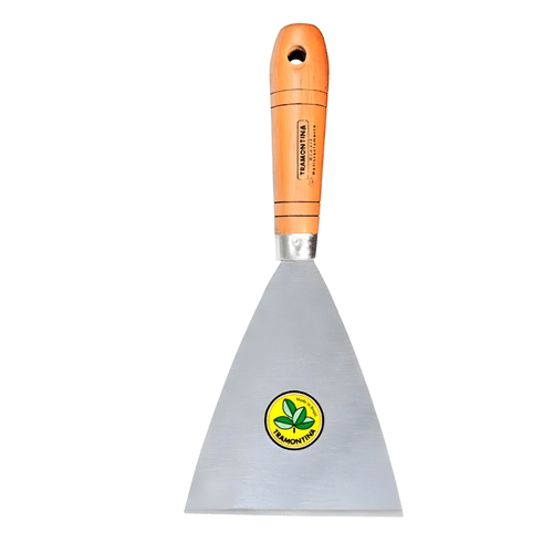 Espátula Rígida De Aço Com Cabo De Madeira 10CM 77394/105 Tramontina