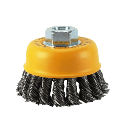 Escova Copo Trançado Aço 65MM 2.1/2" M-14 608151 Pequi