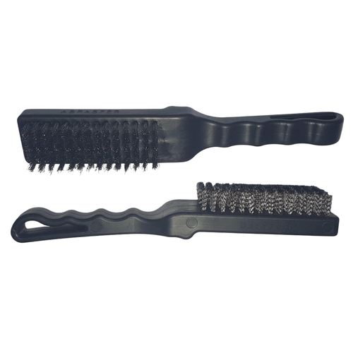 Escova Manual De Aço Carbono Com Cabo Plástico 1777/4 Inox Abrasfer