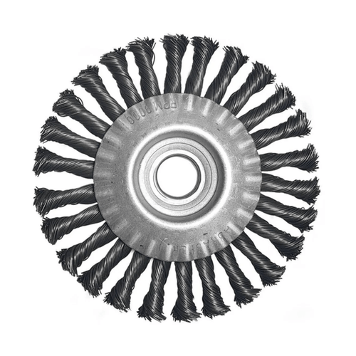 Escova Circular Trançada Aço Carbono 150mm 6" X 1/2" X 7/8" 2007 Abrasfer