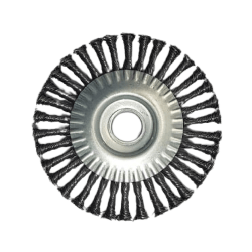 Escova Circular Trancada Aço Carbono 150mm 6" X 1/4" X 7/8" 2005 Abrasfer