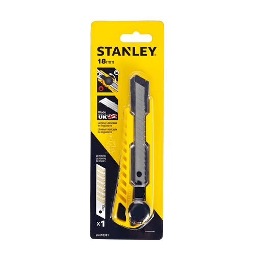 Estilete Largo Retrátil Com Trava Parafuso 18.0MM STHT10321-840 Stanley
