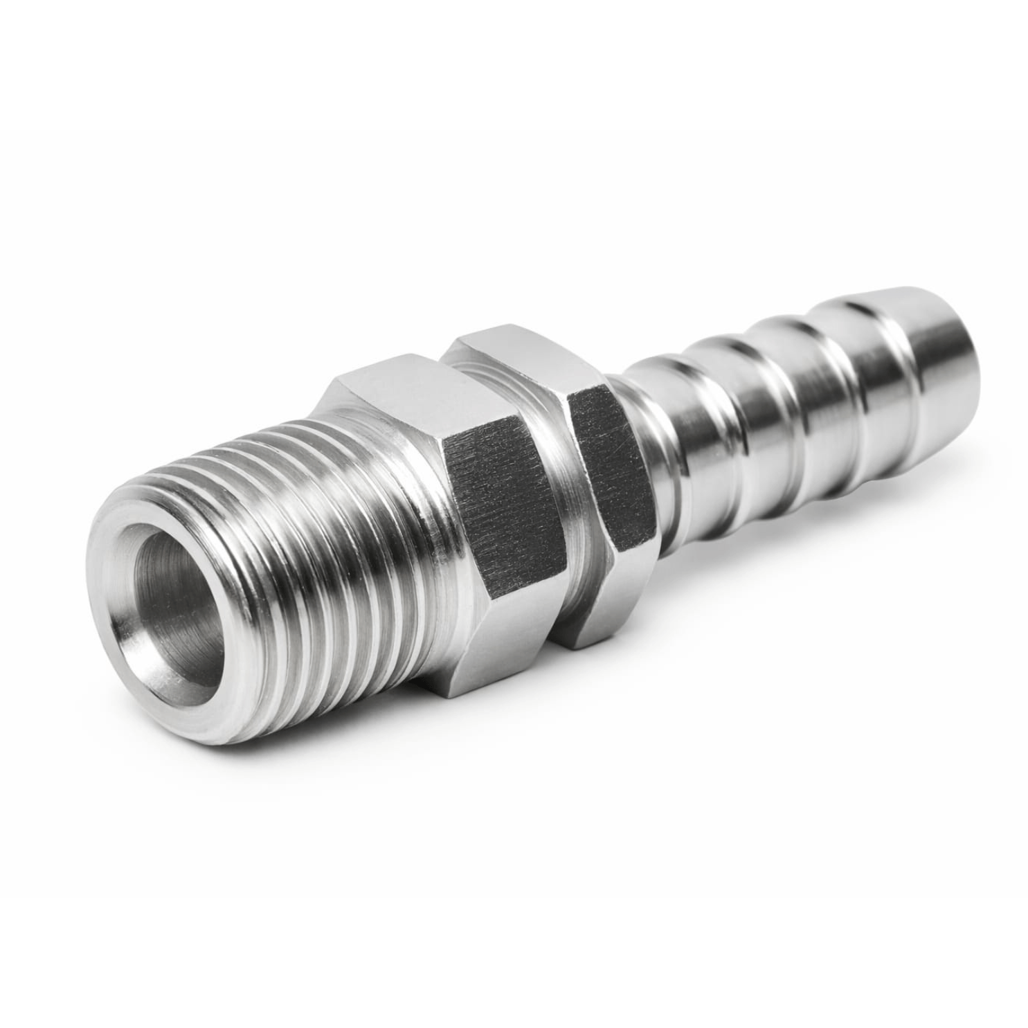 Espigão Fixo Macho De Aço Bicrom Para Lavagem 1/2