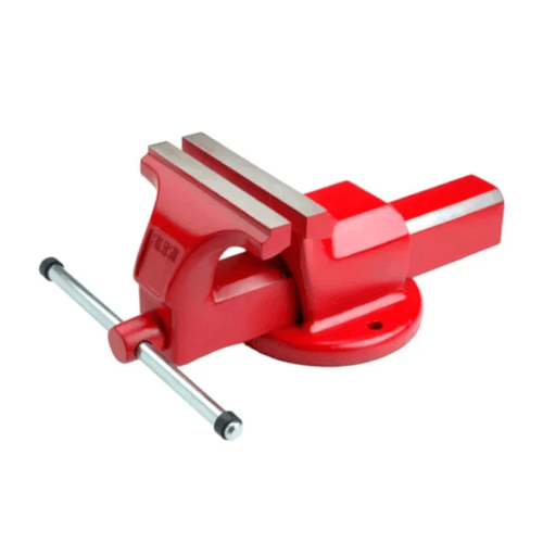 Torno De Bancada Com Mordente Fixo N. 4 Vermelha 33890/004 Forjasul