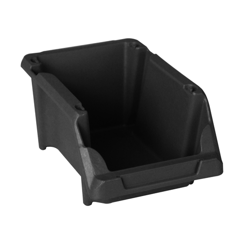 Gaveta Plástica Bin Preta No.3 Empilhável 42001 Presto
